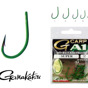Gamakatsu A1 Carp Green Super horog
