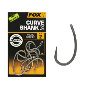 FOX Edges Curve Shank X horog (extra erős)