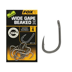 FOX Edges Wide Gape Beaked X horog (extra erős)