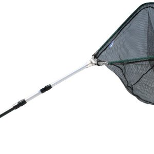 Összecsukható merítőszák gumírozott hálóval 70x70cm - 250cm