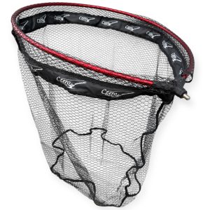 Fém keretes meritőfej gumírozott hálóval 65cm x 55cm