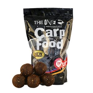 The One Food Soluble bojli - Strawberry & Mussel 24mm