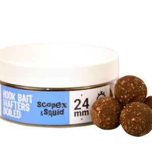The Big One Hook Bait Wafters főzött csalizó bojli - Scopex & Squid