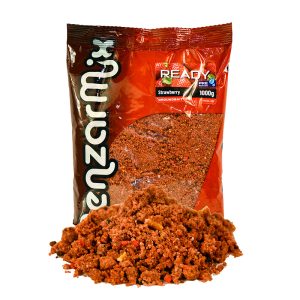 Benzar Ready Carp Groundbait előnedvesített etetőanyag - eper