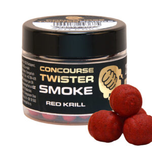 Benzar Concourse Twister Smoke Wafter 8mm Red Krill