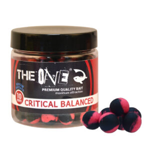 The One Critical Balanced Hookbait csalizó wafter - Strawberry & Mussel