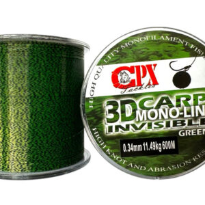 CPX - 3D CARP Line - Invisible Green monofil zsinór