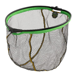 Delphin REAXE FloateR FoldROUND felbehajtható lebegő merítőfej gumírozott hálóval 80x70cm